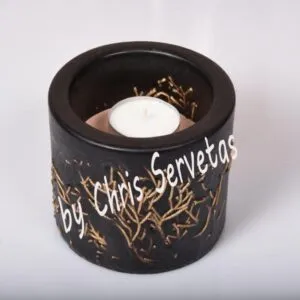 Χειροποίητο αρωματικό κερί Sandalwood(Σανδαλόξυλο)