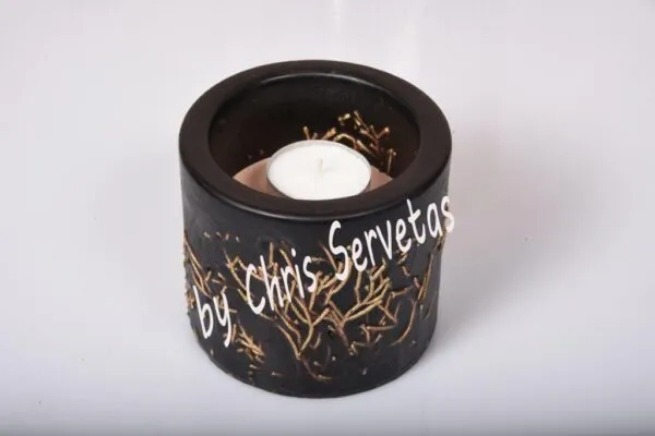 Χειροποίητο αρωματικό κερί Sandalwood(Σανδαλόξυλο)